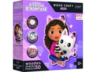 Puzzle TREFL Wood Craft Junior Gabi's Cat House Puzzle TREFL Wood Craft Junior Gabi's Cat House