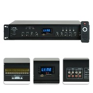 Profesionálny 4-zónový USB FM BT 100V zosilňovač