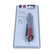 ROOKS Nôž so zlomenou kovovou čepeľou - 9mm ROOKS Nôž so zlomenou kovovou čepeľou - 9mm