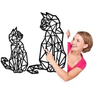 OBRAZOVÁ DEKORÁCIA STENY OPERAČNÁ GEOMETRICKÉ MAČKY OBRAZOVÁ DEKORÁCIA STENY OPERAČNÁ GEOMETRICKÉ MAČKY