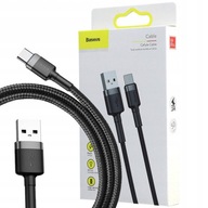 Baseus Cafule USB-A – kábel USB-C, 3A, 0,5M, QC3.0 Baseus Cafule USB-A – kábel USB-C, 3A, 0,5M, QC3.0