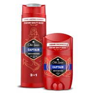 Set Old Spice Captain Gel 3v1 400ml + tyčinkový dezodorant 50ml 48h Set Old Spice Captain Gel 3v1 400ml + tyčinkový dezodorant 50ml 48h