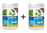 2 x Sanitabs - tablety do žumpy a čističky odpadových vôd