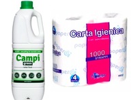 CAMPI ZELENÁ TURISTICKÁ TOALETNÁ TEKUTINA 2L + papier CAMPI ZELENÁ TURISTICKÁ TOALETNÁ TEKUTINA 2L + papier