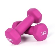 Sada činiek na cvičenie, závažia s činkami 2x1kg Sada činiek na cvičenie, závažia s činkami 2x1kg
