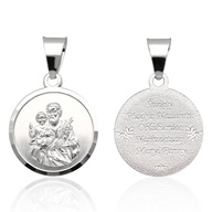 Strieborný medailón svätého Jozefa .925