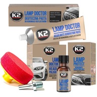 Sada na leštenie podložiek K2 Lamp Doctor na svetlomety + ochrana Sada na leštenie podložiek K2 Lamp Doctor na svetlomety + ochrana