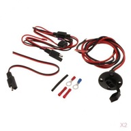 2x Auto Mount SAE Waterproof Solar 2x Auto Mount SAE Waterproof Solar