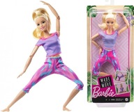 BÁBIKA BARBIE Gymnastka vyrobená pre pohyb FITNESS BÁBIKA BARBIE Gymnastka vyrobená pre pohyb FITNESS