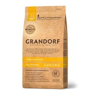 GRANDORF - 4 MÄSO A HNEDÁ RYŽA DOSPELÉ MINI PLEMENÁ MALÉ PLEMENÁ 1 KG GRANDORF - 4 MÄSO A HNEDÁ RYŽA DOSPELÉ MINI PLEMENÁ MALÉ PLEMENÁ 1 KG