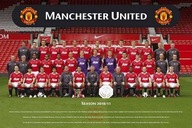 Manchester United Team Foto plagát 61x91,5 cm Manchester United Team Foto plagát 61x91,5 cm