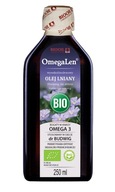 Lisovaný ľanový olej. n/z nerafin.BIO 250ml Omegalen Lisovaný ľanový olej. n/z nerafin.BIO 250ml Omegalen