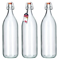 2L SKLENENÁ FĽAŠA NA LIKÉR ŠŤAVU VÍNA KORKA 3 ks 2L SKLENENÁ FĽAŠA NA LIKÉR ŠŤAVU VÍNA KORKA 3 ks