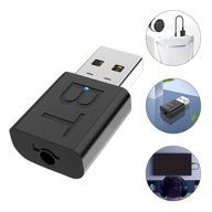 Adaptér vysielača Bluetooth 5.0 jack prijímač Adaptér vysielača Bluetooth 5.0 jack prijímač