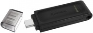 Pamäťová jednotka 64 GB Kingston Data-Traveler-70 USB-C Type-C 3.2 FAST Pamäťová jednotka 64 GB Kingston Data-Traveler-70 USB-C Type-C 3.2 FAST