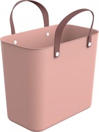 Rotho Albula plastová nákupná taška 25l ružová