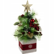 Umelý vianočný stromček 45 cm Diamond Pine Premium hustý vianočný stromček pokrytý snehom Umelý vianočný stromček 45 cm Diamond Pine Premium hustý vianočný stromček pokrytý snehom
