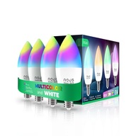 Inteligentná LED žiarovka NOUS P4 E14 4,5W 4 ks Inteligentná LED žiarovka NOUS P4 E14 4,5W 4 ks