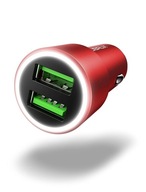 Rýchla autonabíjačka JSAUX 2 USB-A QC 36W Rýchla autonabíjačka JSAUX 2 USB-A QC 36W