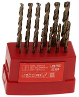 KOBALTOVÉ KOVOVÉ VŔTAČKY 1,5 - 6,5 mm 13 ks. KOBALTOVÉ KOVOVÉ VŔTAČKY 1,5 - 6,5 mm 13 ks.