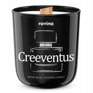 Tradičná sójová vonná sviečka s dreveným knôtom, Ravina - Creeventus Tradičná sójová vonná sviečka s dreveným knôtom, Ravina - Creeventus