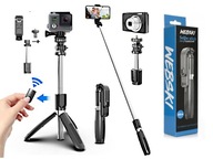 Statív, stojan na selfie tyč + diaľkové ovládanie Bluetooth Statív, stojan na selfie tyč + diaľkové ovládanie Bluetooth