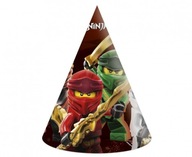 Papierové čiapky LEGO Ninjago 6 ks.