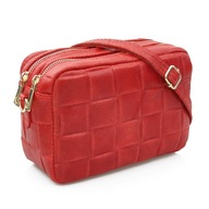 RED zapletená kožená messenger taška RED zapletená kožená messenger taška