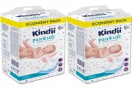 KINDII Pure Soft prebaľovacie podložky 30ks x 2