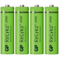 GP ReCyko+ 2700 Series 2600mAh R6/AA 8 ks. GP ReCyko+ 2700 Series 2600mAh R6/AA 8 ks.