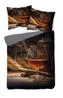 Obliečky z mikrovlákna 160x200 Cigar Cup pre mužov Obliečky z mikrovlákna 160x200 Cigar Cup pre mužov