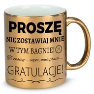 ZLATÝ hrnček NA ROZLÚČENIE V PRÁCI MNOHÉ DIZAJNY ZLATÝ hrnček NA ROZLÚČENIE V PRÁCI MNOHÉ DIZAJNY