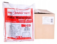 8ks Extra Hrubá maliarska fólia Blue Dolphin 4x5m