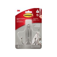 HÁK DVOJITÁ KOVOVÁ RÚČKA VEĽKÁ INOX 1,3 kg 3M COMMAND HÁK DVOJITÁ KOVOVÁ RÚČKA VEĽKÁ INOX 1,3 kg 3M COMMAND