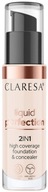 Liquid Perfect 2v1 korektor 101 LIGHT 34g Claresa Pre svetlú pleť Liquid Perfect 2v1 korektor 101 LIGHT 34g Claresa Pre svetlú pleť