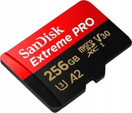 256 GB SanDisk Extreme PRO 200/140 micro SD karta
