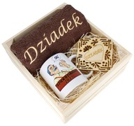 SKVELÝ DARČEK PRE DEDKA UTERÁK + KRABIČKA NA HRNKY SKVELÝ DARČEK PRE DEDKA UTERÁK + KRABIČKA NA HRNKY