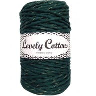 LOVELY COTTON macrame string Fľaša zlatá niť LOVELY COTTON macrame string Fľaša zlatá niť