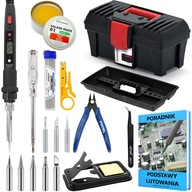 PRESNÁ SPÁJKOVAČKA S801A 80W S NASTAVENÍM TEPLOTY SADA 19 v 1 PRESNÁ SPÁJKOVAČKA S801A 80W S NASTAVENÍM TEPLOTY SADA 19 v 1