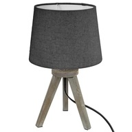 Drevená lampa Nočná stolná lampa Dekoratívny statív na stôl s tienidlom Drevená lampa Nočná stolná lampa Dekoratívny statív na stôl s tienidlom