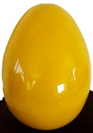 Veľkonočné vajíčko, veľké vajíčko, žlté 15 cm