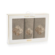 Sada 3 ks uterákov Flores Sesame ZWOLTEX