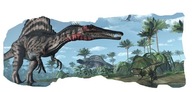 Nálepky na stenu Dinosaury DINO Jurassic Nálepky na stenu Dinosaury DINO Jurassic