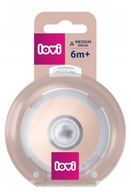 LOVI Dynamický cumlík na kŕmenie Mammafeel 6m+ MEDIUM LOVI Dynamický cumlík na kŕmenie Mammafeel 6m+ MEDIUM