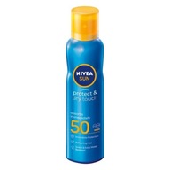 NIVEA SUN Protect & Dry Touch opaľovacie mlieko v spreji SPF 50 200 ml NIVEA SUN Protect & Dry Touch opaľovacie mlieko v spreji SPF 50 200 ml
