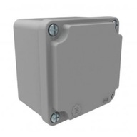 Hliníkový box 80 mm x 80 mm x 75 mm IP67 F1.0245 Hliníkový box 80 mm x 80 mm x 75 mm IP67 F1.0245