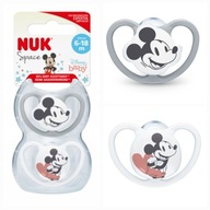 Nuk SILIKÓNOVÝ cumlík 6-18m Space Disney Mickey Mouse 2 ks Nuk SILIKÓNOVÝ cumlík 6-18m Space Disney Mickey Mouse 2 ks