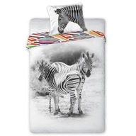 Obliečky pre mládež so ZEBRAS 160x200