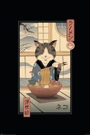 Trinidad Vincent Neko Plagát Ramen Ukiyoe Cat 61x91,5 cm Trinidad Vincent Neko Plagát Ramen Ukiyoe Cat 61x91,5 cm