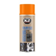 K2PL COLOR FLEX L343PO ORANŽOVÁ 400ML. RUBBER W